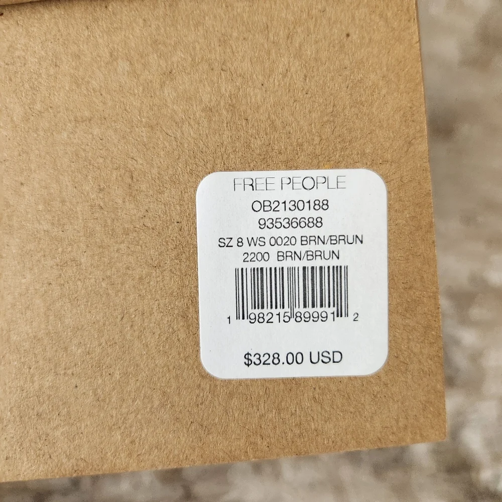 Free People‎ Georgie Over-the-knee Boots in Saddle Brown Leather